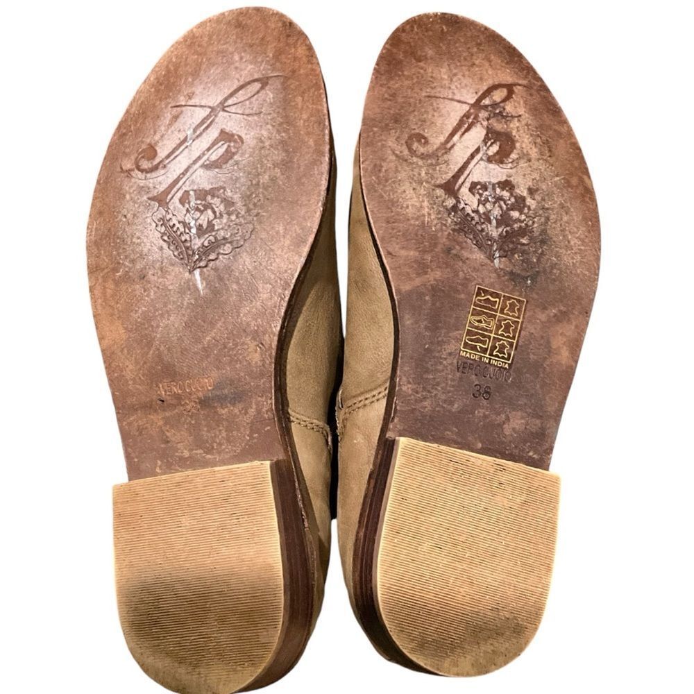 Free People Alamosa Ankle Booties Brown Women’s Size 38 / 7.5 - Picture 11 of 11